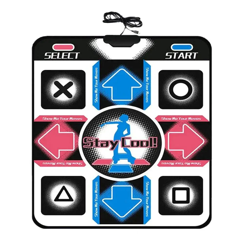USB Wired Dance Mats Non Slip Dancing Pad For PC Fitness