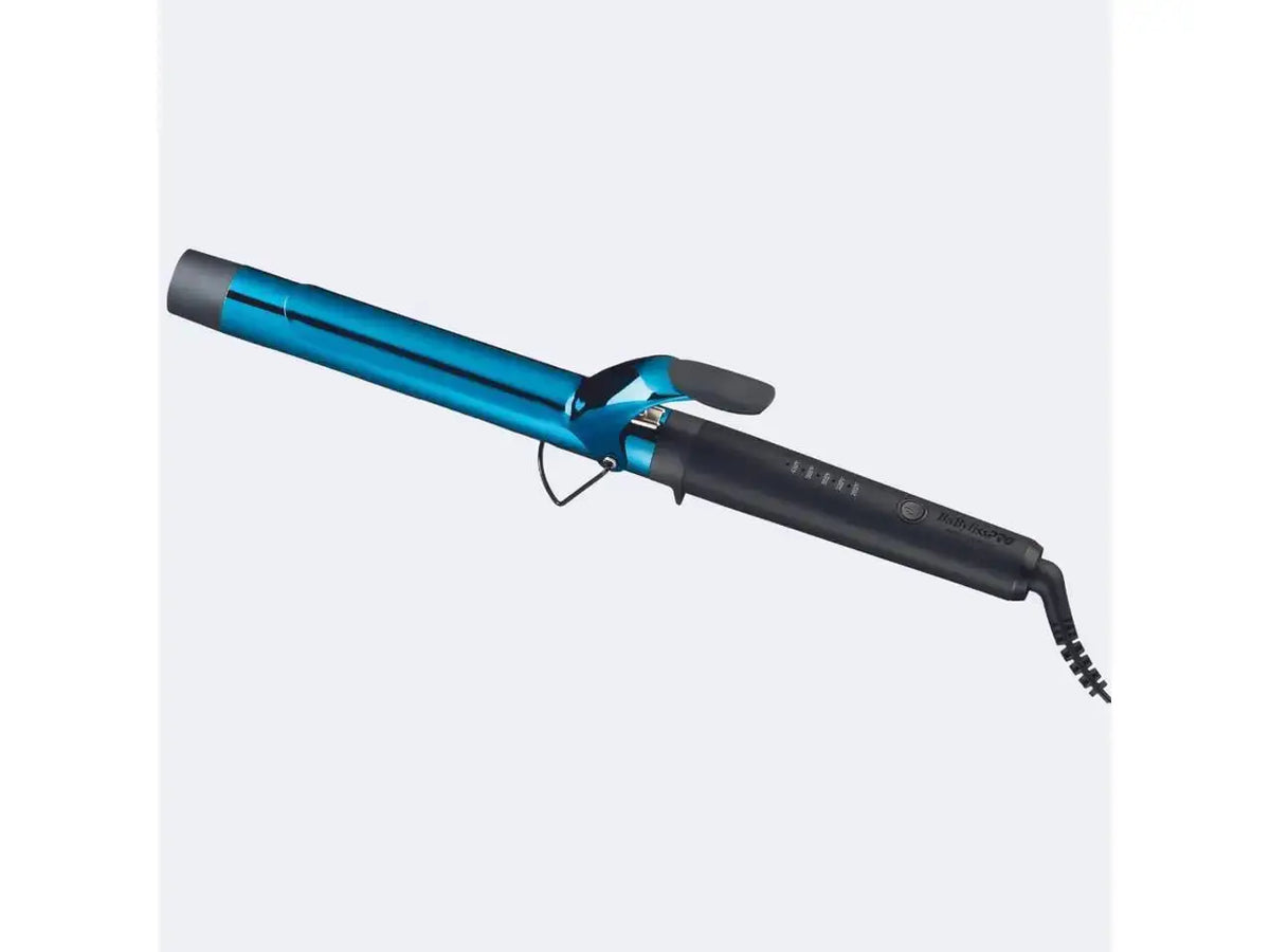 BaBylissPRO Nano Titanium™ Limited Edition Black & Blue 1 1/4" Extended Barrel Curling Iron