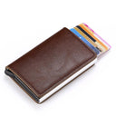 RFID-Blocking Men's Cardholder for Stylish Business Travel