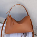 Autumn Winter Luxury Suede Leather Tote Bag For Women Crossbody