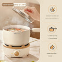 Bear Split Electric Caldron Pot For Students Multi-Functional Cooking