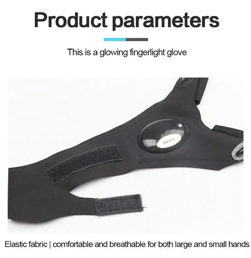 Illuminated Gloves for Night Fishing — product view 14