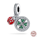 Sterling Silver Lucky Four Leaf