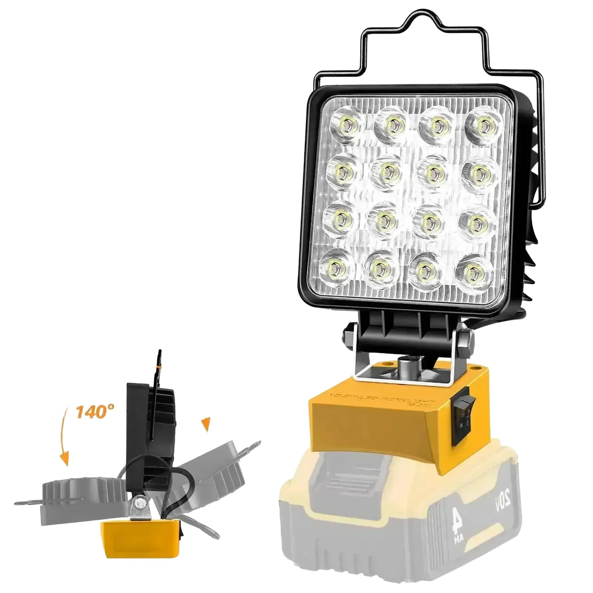 Bright LED Work Light for Workshops — product view 1