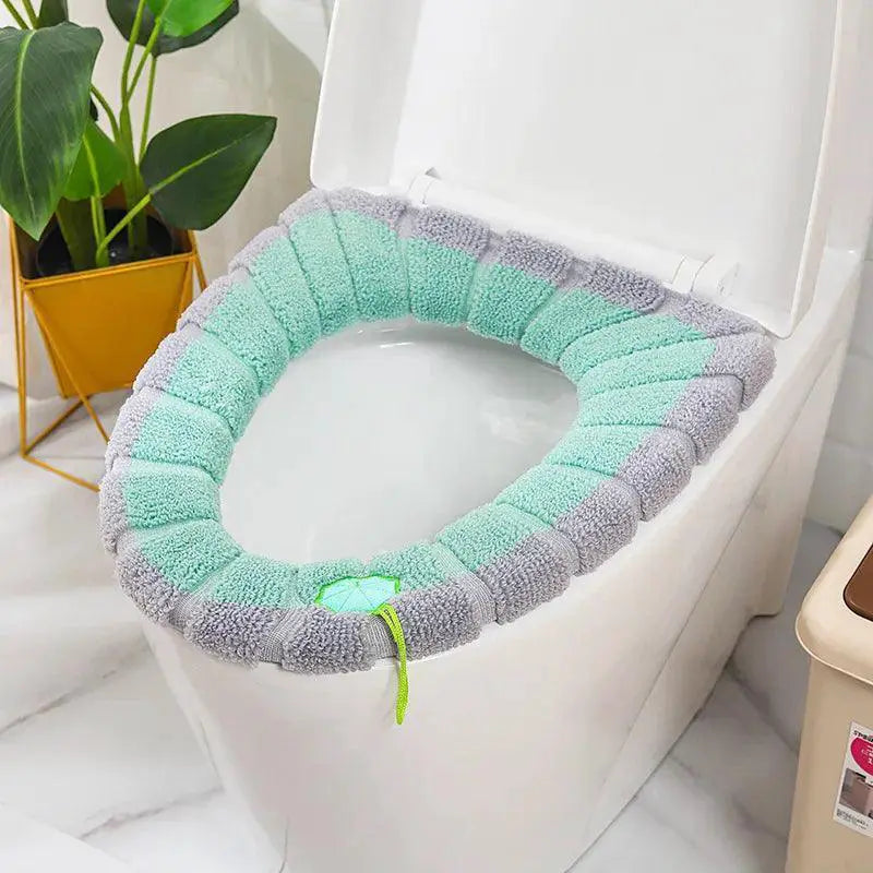 Winter Comfort Bidet Set Soft Antibacterial Toilet Cover