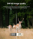 No-Wiring Solar Outdoor Camera for Homes