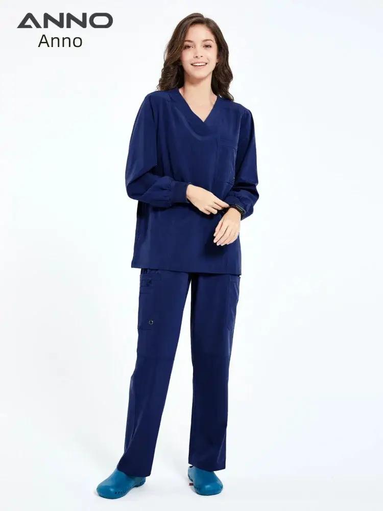 Annuo Smooth Nurse Uniform for Men and Women Apparel