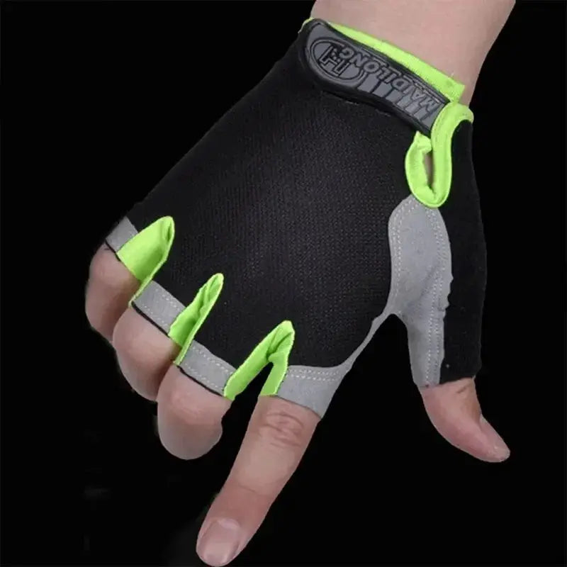 Hot Cycling Gloves Half Finger Antislip Antisweat Unisex