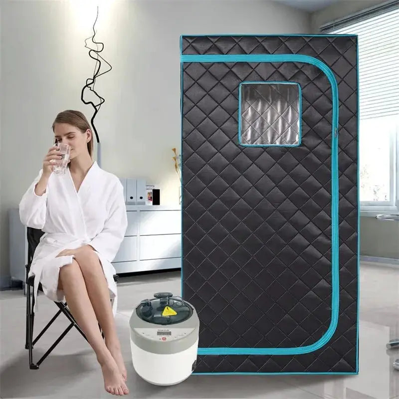 Full Body Home Steam Sauna Set 4L Large Pot Spa Kit