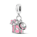 Silver Plated Charm Graduation Books