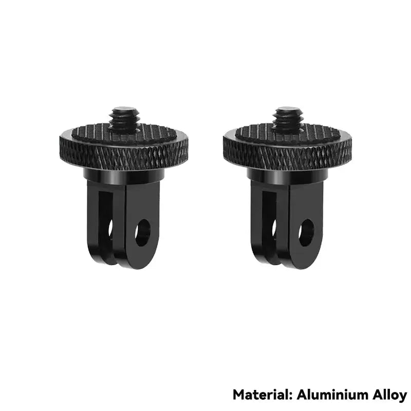 1/4 Inch Screw Tripod Adapter 360 Rotating Mount Holder For Go Pro 13 12 11 10 9 Insta 360 X5 X4 DJI OSMO 360 Camera Accessories