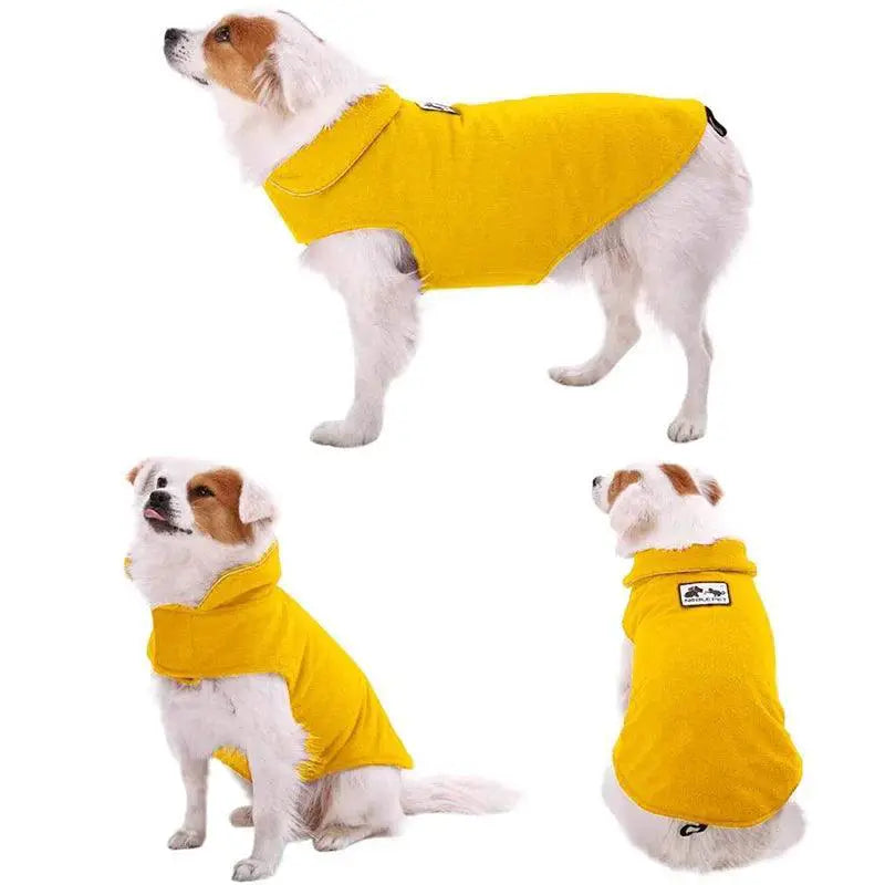 Reflective Winter Dog Jacket for Small and Large Dogs Warmth