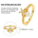 Mula Ring Sterling Silver Golden