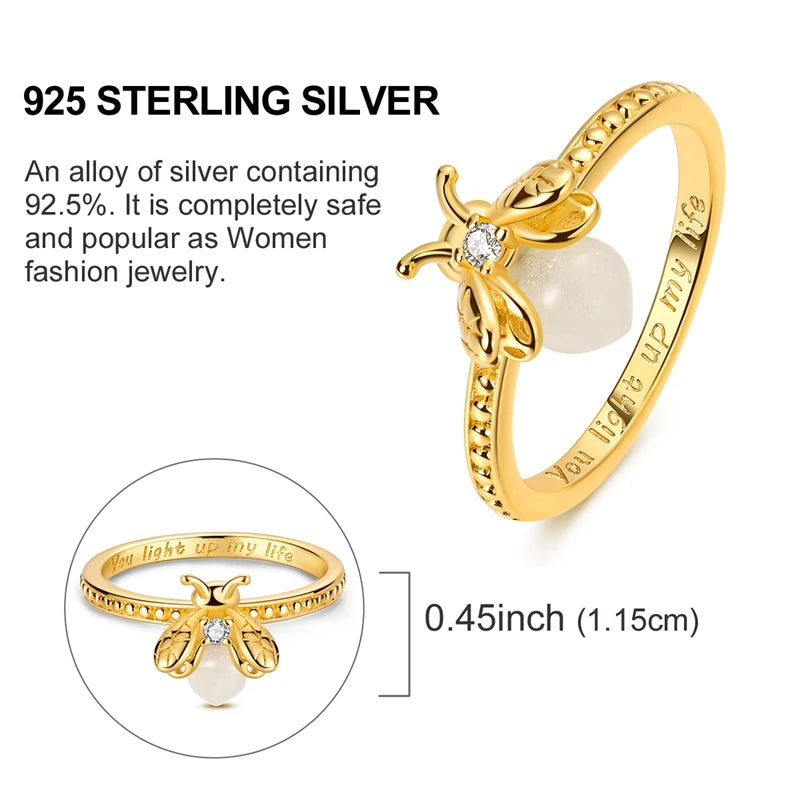 Mula Ring Sterling Silver Golden