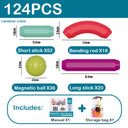 Magnetic Magnet Stick Rod Building Blocks Set for Kids Fun