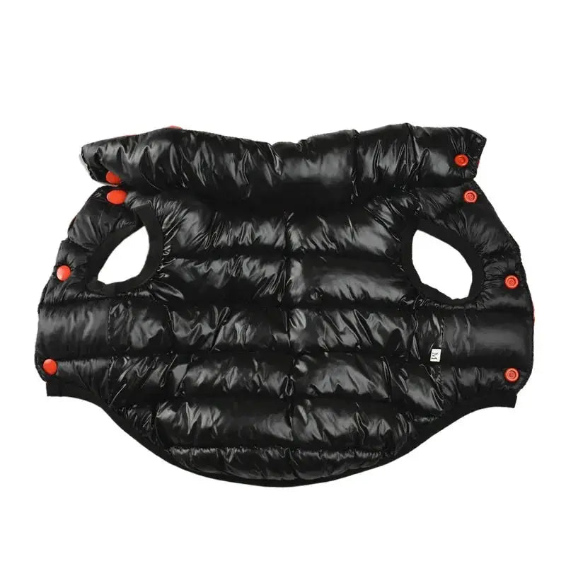 Winter Dog Vest Jacket Stylish Reversible Waterproof Coat