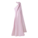 Elegant Satin Gown for Women Evening