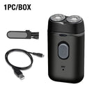 Dual Head Men's Shaver - Type-C Portable Design