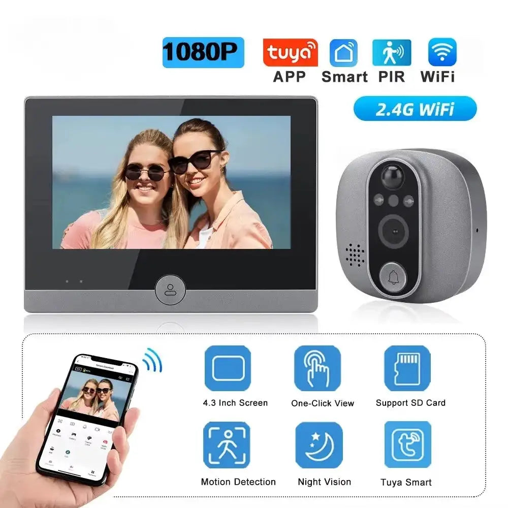 Tuya Smart Doorbell for Home Security — product view 8