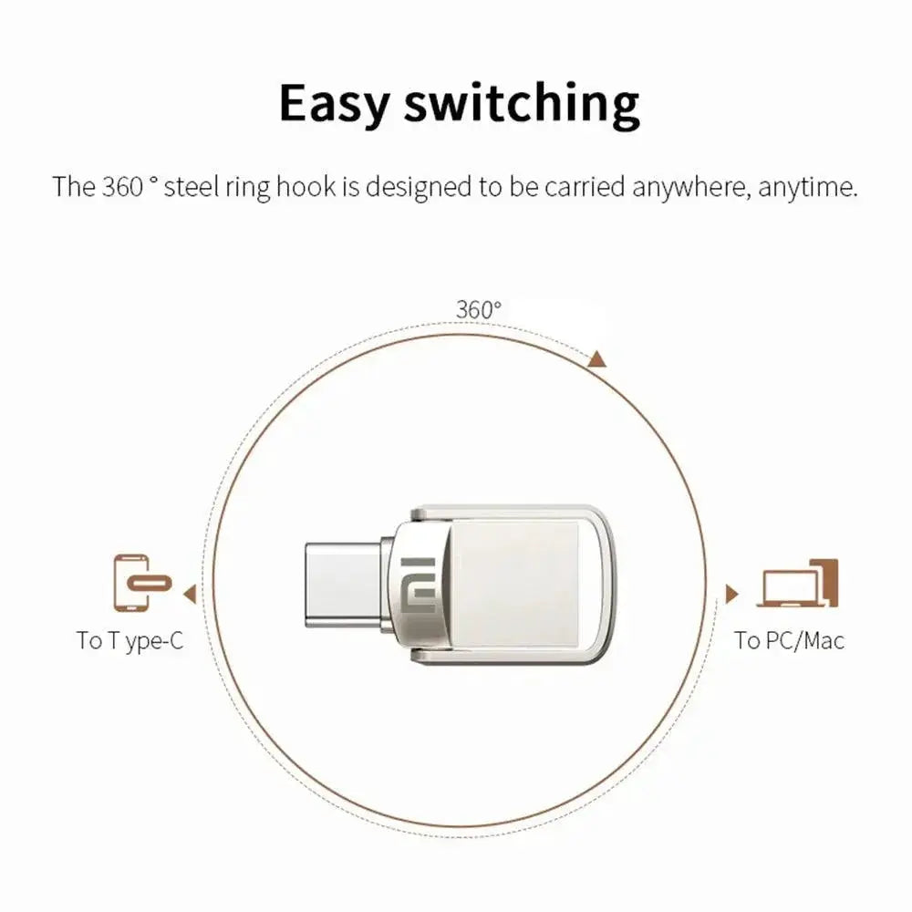 U Disk USB Type C Flash Drive For Fast Data Transfer