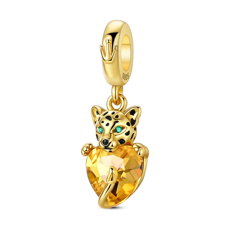 Gold Series Charm Bead Sterling