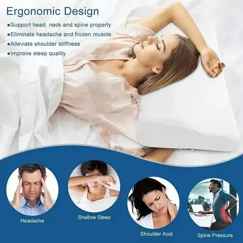 Orthopedic Magnetic Memory Foam Pillow for Neck Support