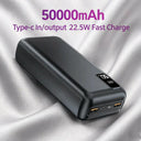 Hganus 50000mAh Power Bank - 22.5W Fast Charge
