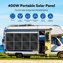 CTOLITY 400W Foldable Solar Panel Kit