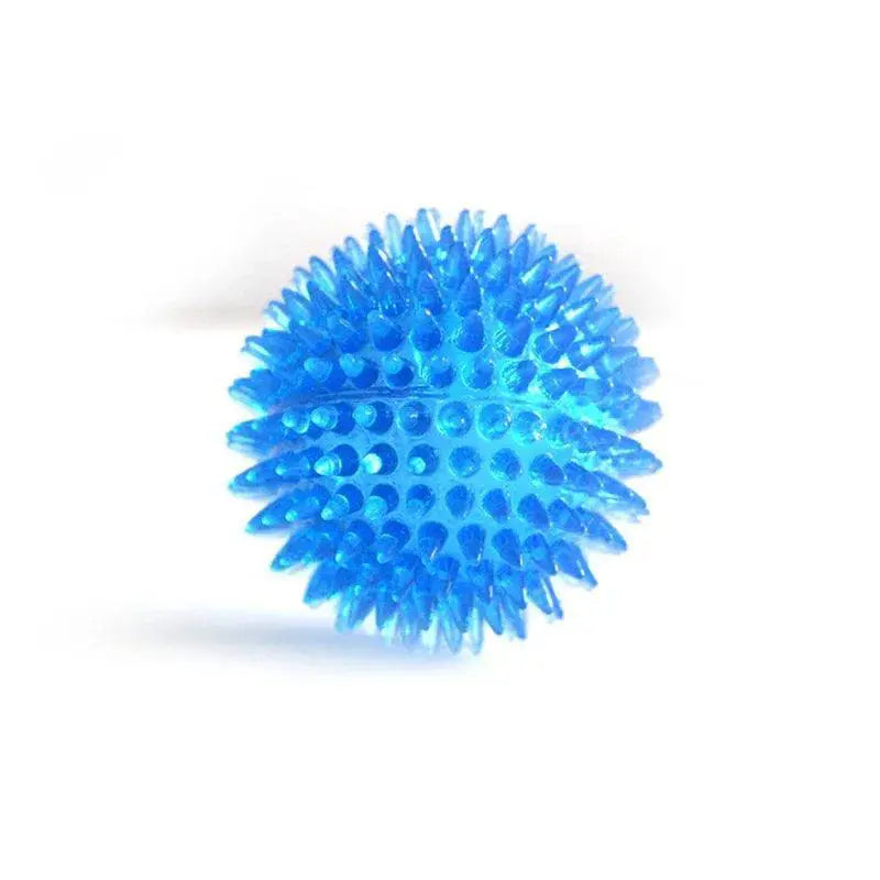 Small Dog Hedgehog Ball Toy Teeth Cleaning Interactive