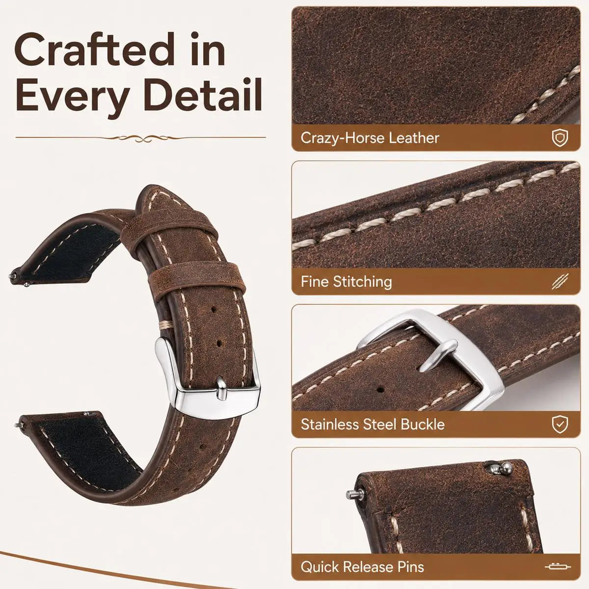Watch Strap for Comfortable Wear