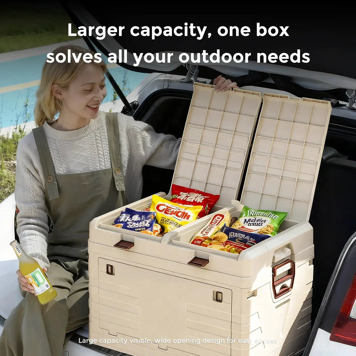 Portable Foldable Storage Crate