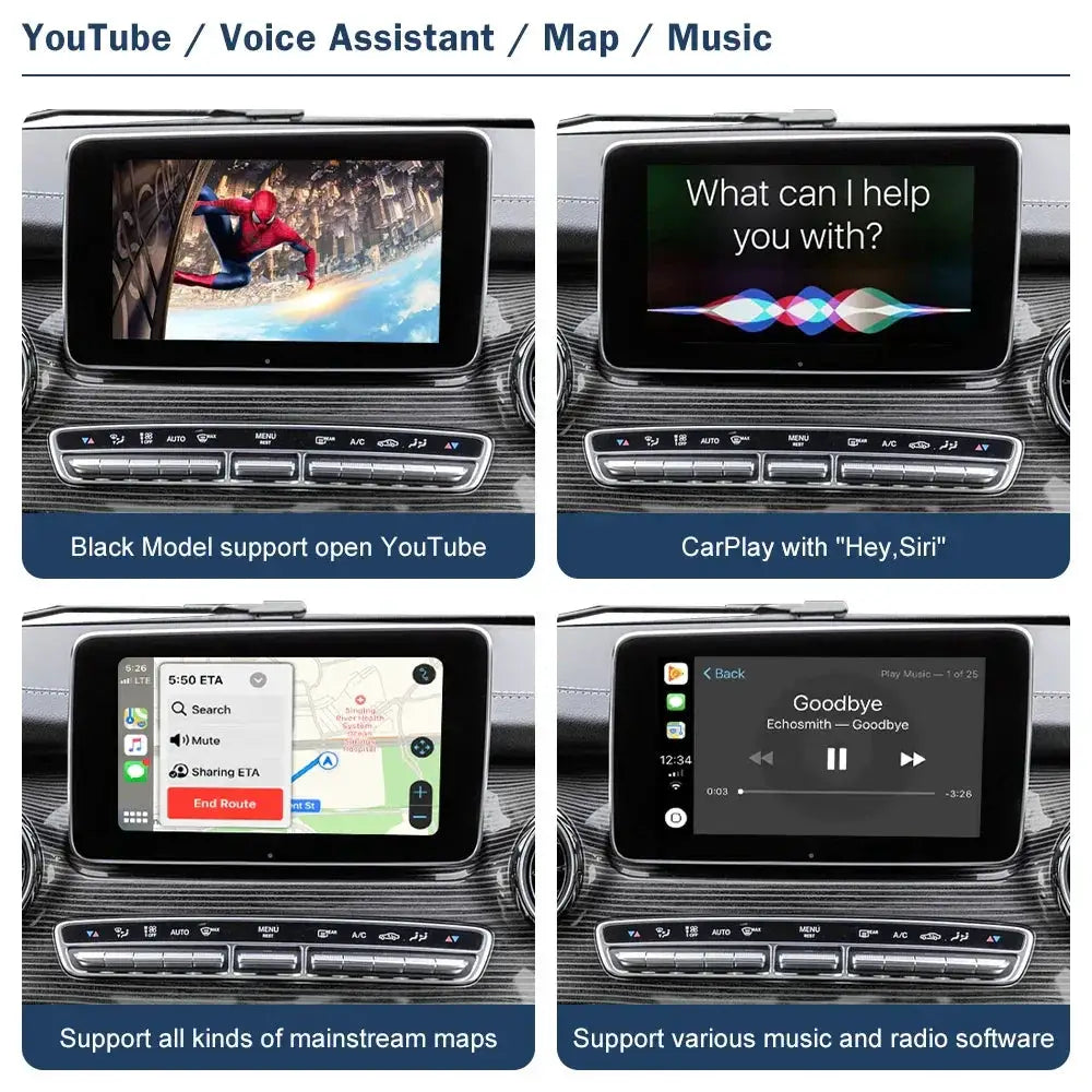 RoadTop Wireless CarPlay for Mercedes V Class W447