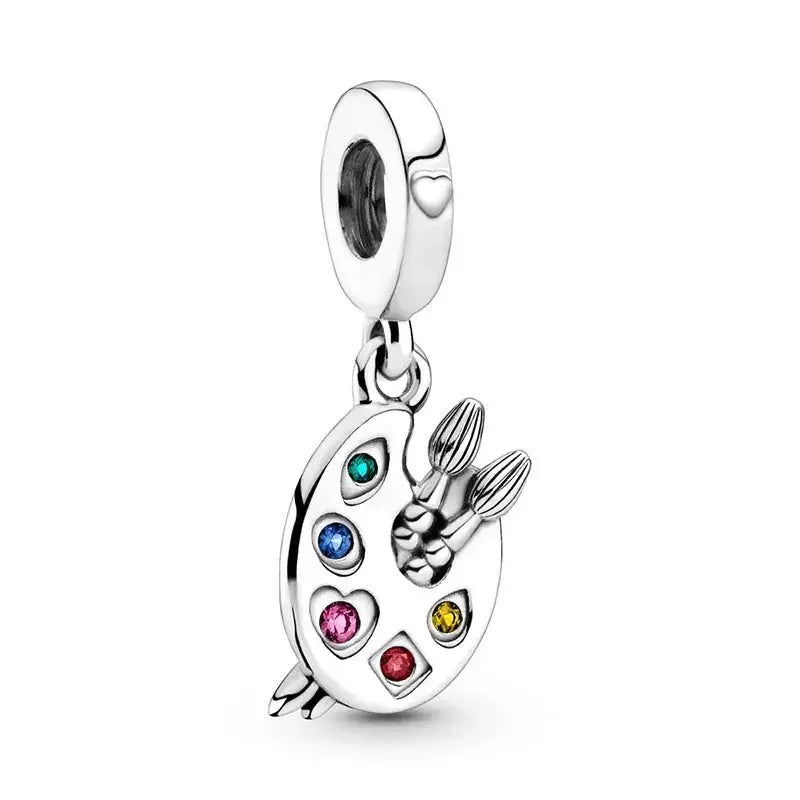 925 Silver Hot Air Ball Pendant Charm Collection Bracelets