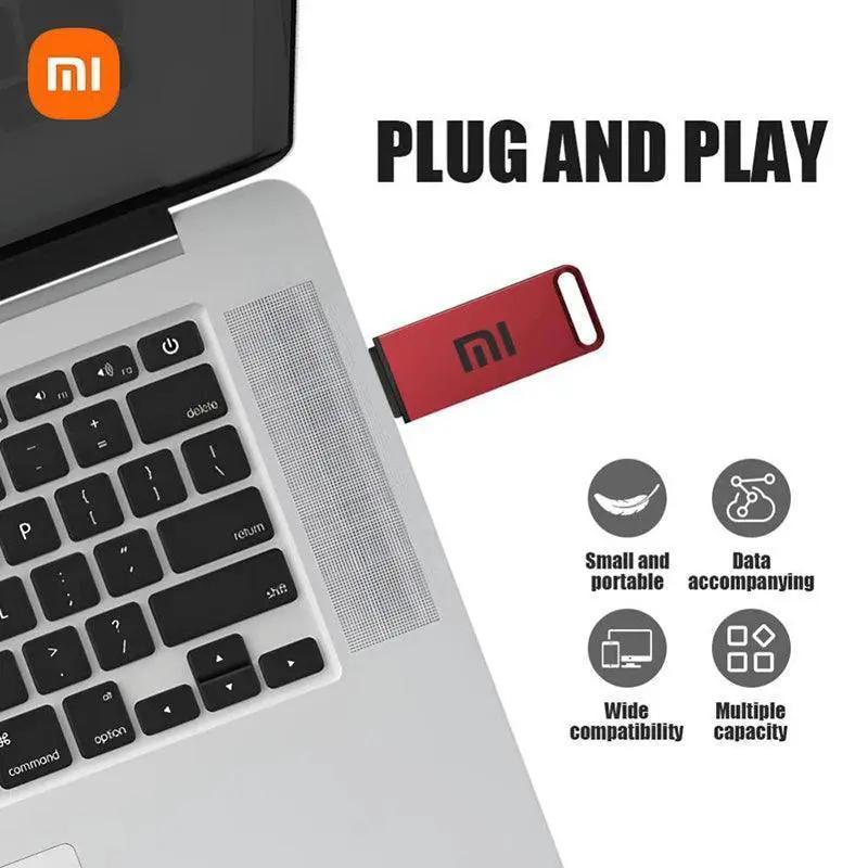 Metal Waterproof USB Flash Drive 512GB High Speed Storage