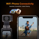 Ourlife Action Cam - Smart Gimbal Face Tracking