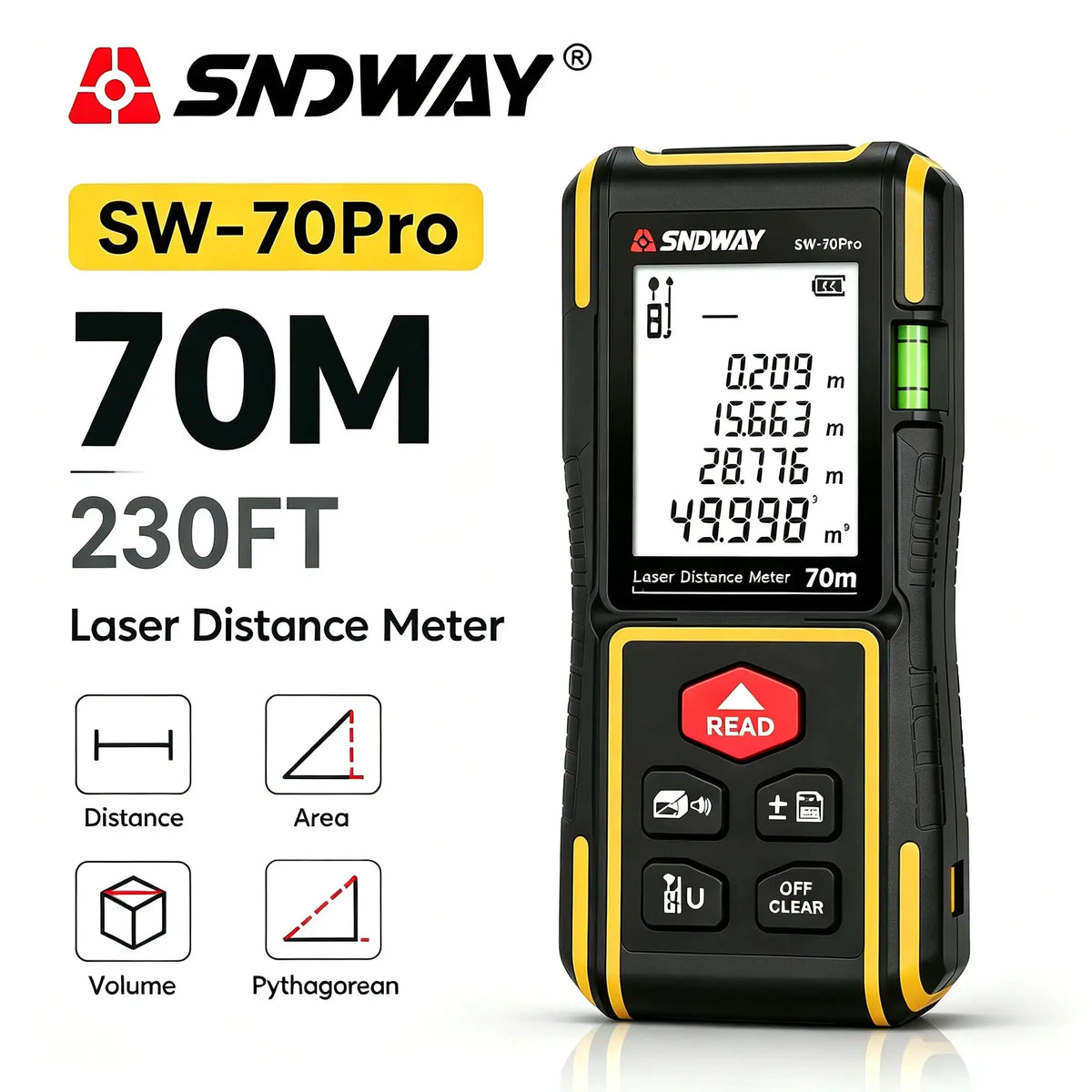 Sndway Laser Distance Meter — product view 9