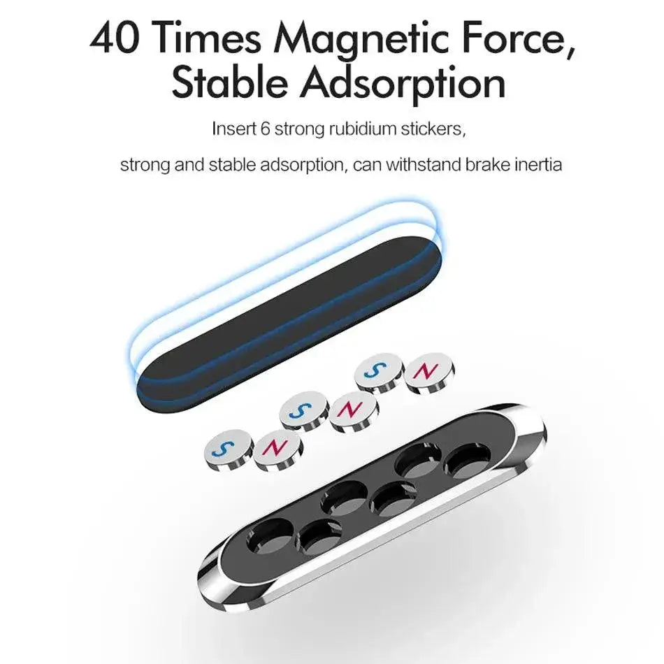Magnetic Car Phone Mount Universal Holder For Safe Driving
