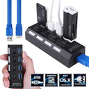 USB HUB 3.0 Super Speed Connectivity and Port Expansion