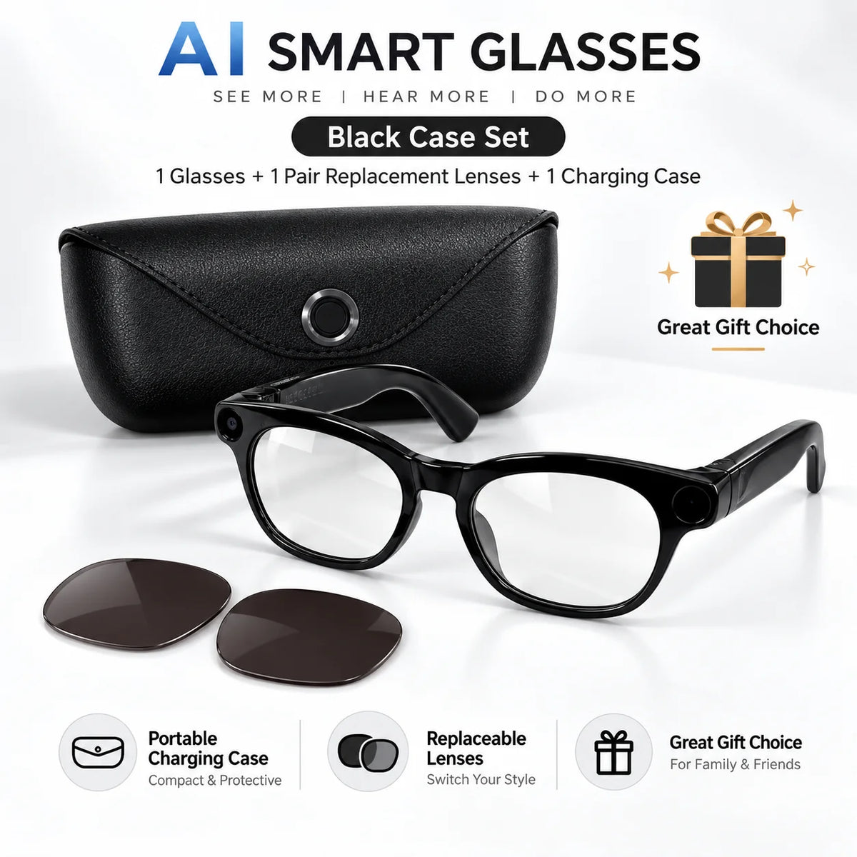 CY03 AI Smart Glasses Camera