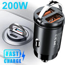Fast Dual USB Type C Car Charger for Quick Charging Devices