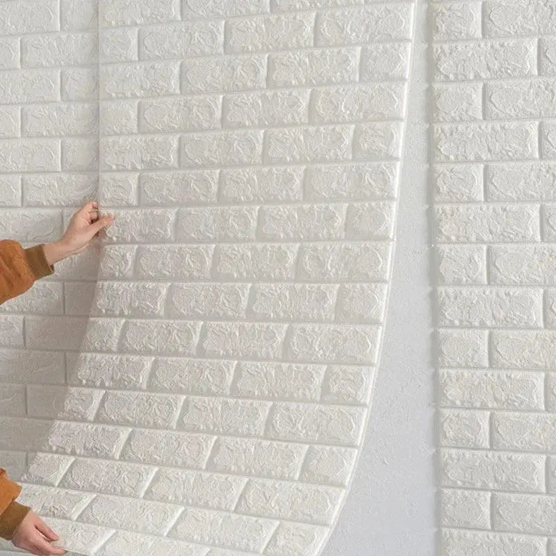 3D Brick Pattern Self Adhesive Waterproof Wall Sticker