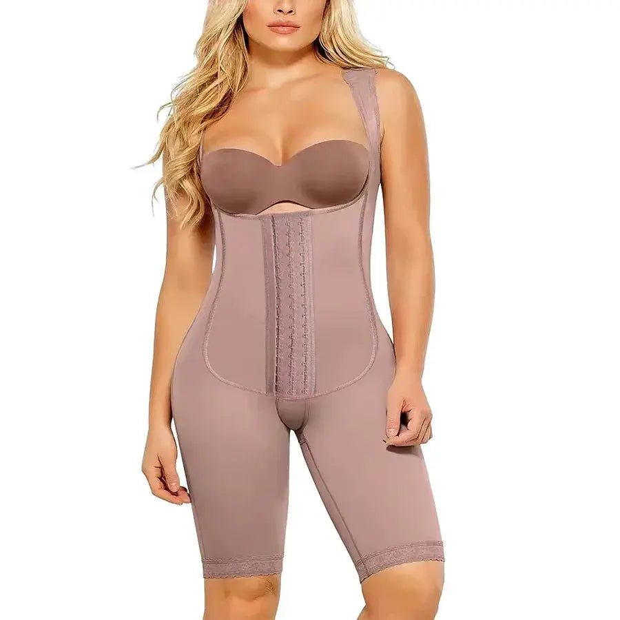 High Compression Colombian Bodysuit For Postpartum Support