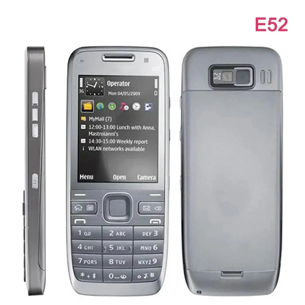 Original E52 Unlocked Mobile Phone Bluetooth GPS 3G WiFi