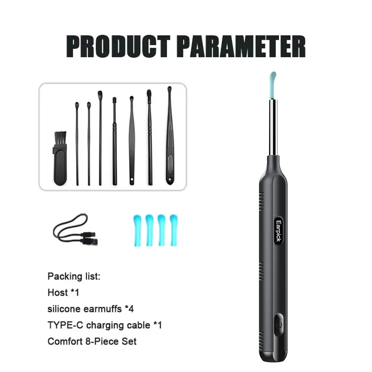 Visual Ear Wax Cleaning Camera