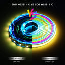 WS2811 RGBIC COB LED Strip With Music Sync Tuya Smart Life Alexa Control