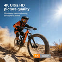 Ourlife 4K Action Camera - Auto Face Tracking