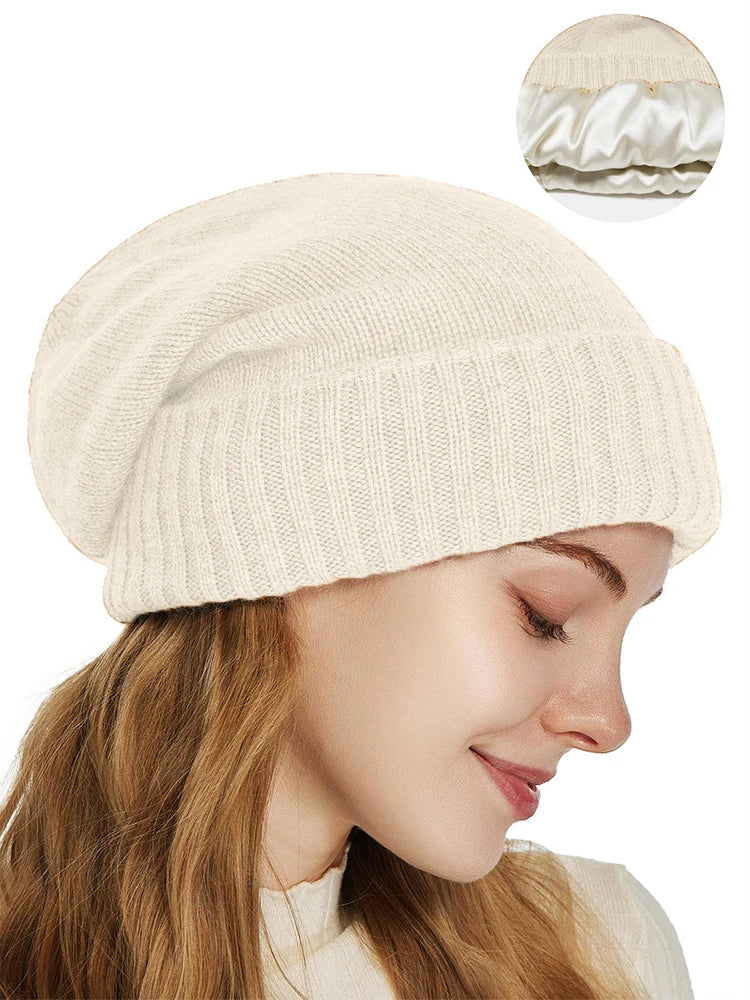 Cashmere Knit Winter Hat