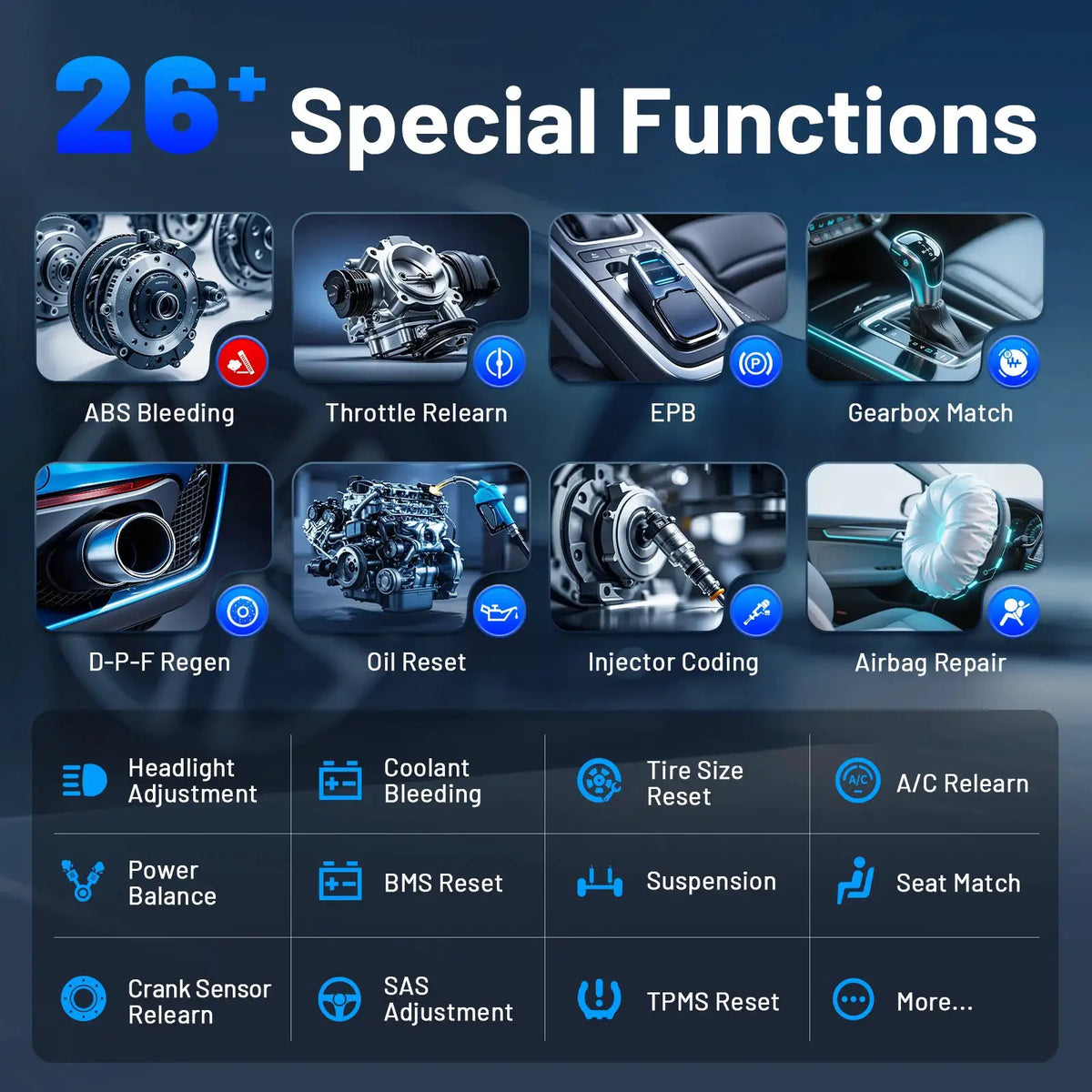 XTOOL Anyscan Scanner Bluetooth Diagnostic Tools Automotive — product view 6