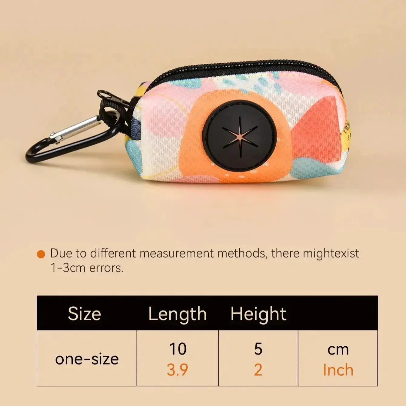 Abstract Designer Print Pet Poop Bag Dispenser Holder