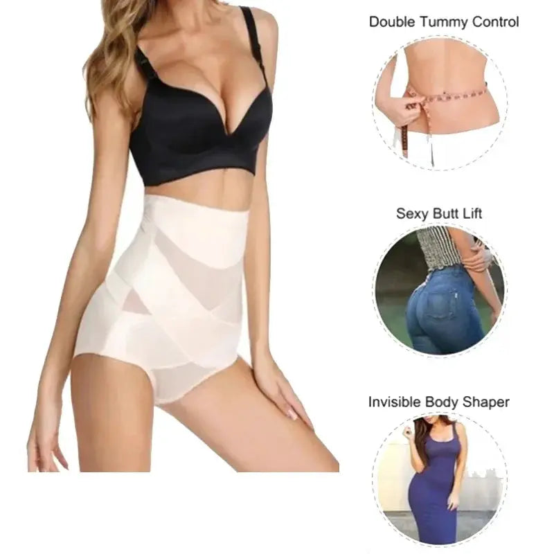 High Waist Shapewear Panties For Postpartum Body Shaping